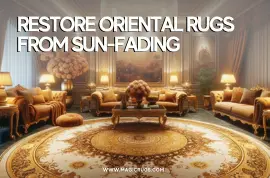 Restore Oriental rugs from Sun-Fading