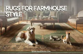 Rugs for farmhouse style