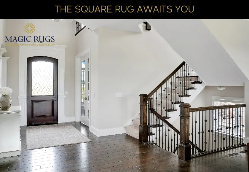 entryway square rug