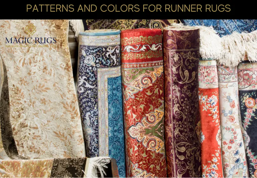 runner rug´s patterns and colors