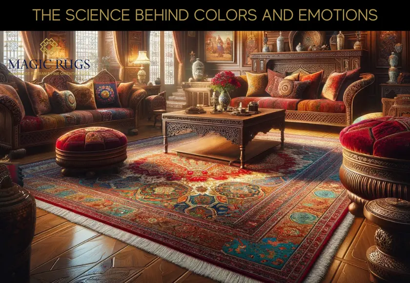 persian red living room rug