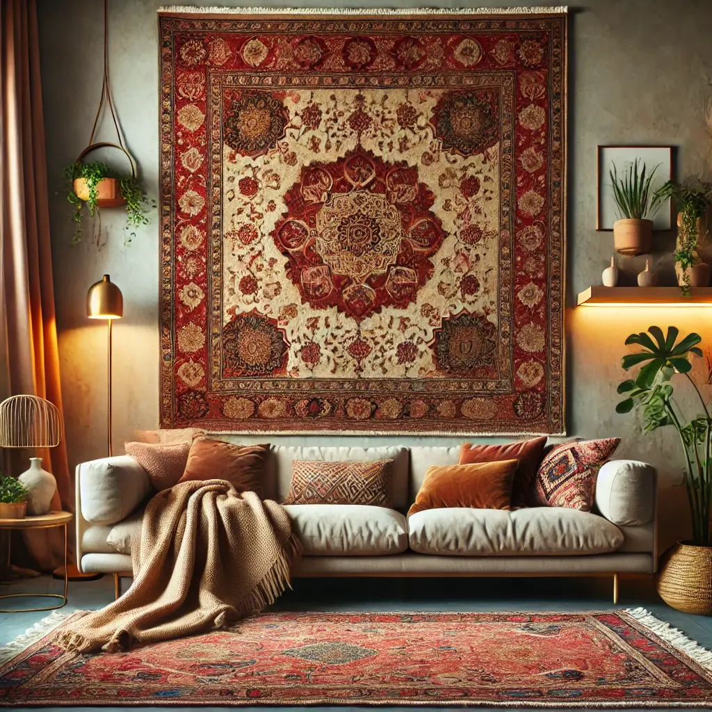 How to Use Rugs to Create a Statement Wall in Your Home