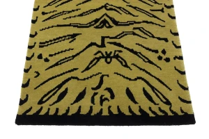 Goldish Beige Tribal 3X8 Fine Nepali Oriental Runner Rug