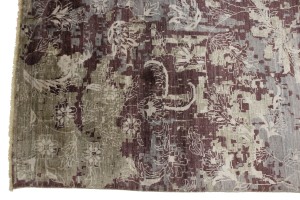 Multicolored Floral 10X13 Modern Oriental Rug