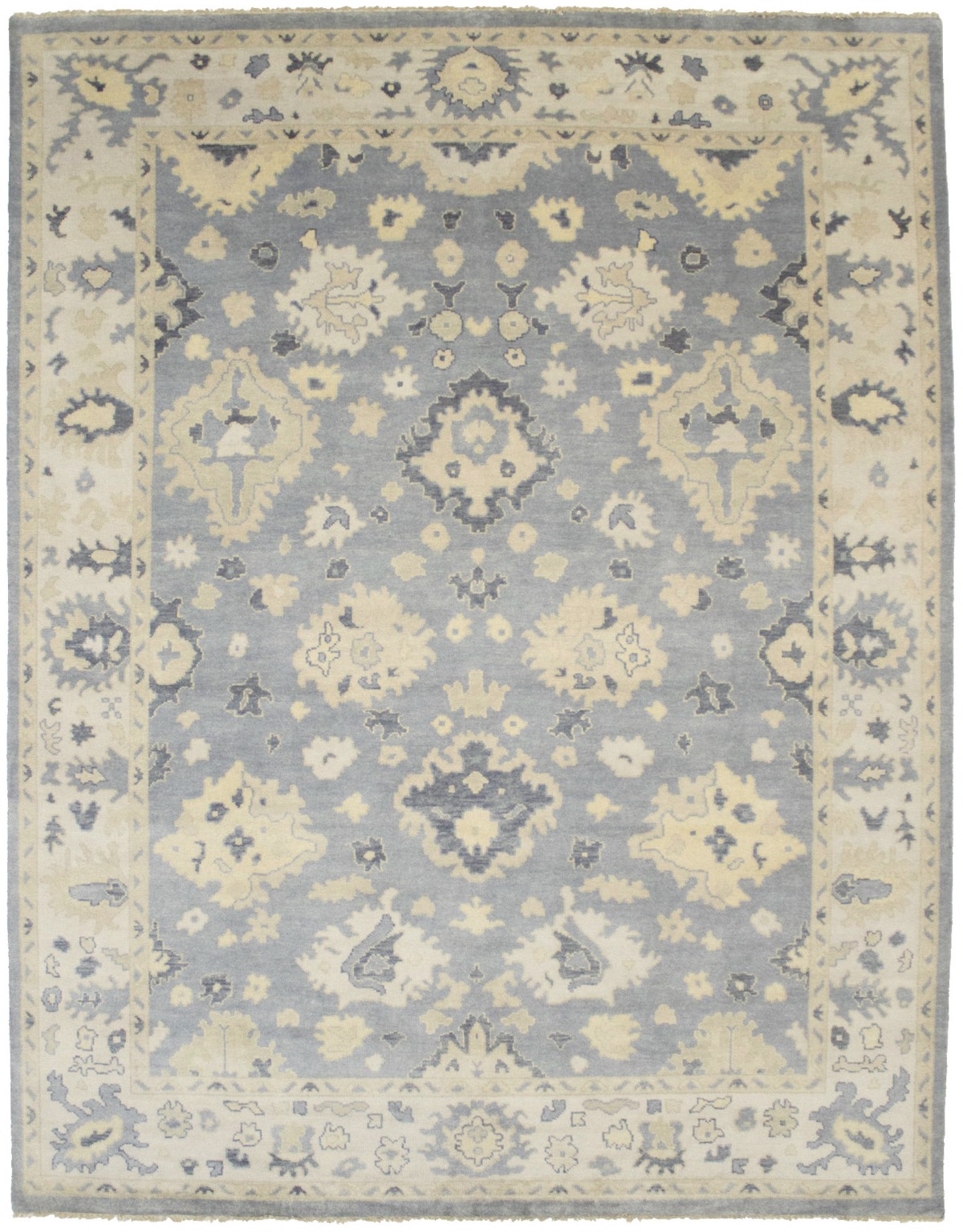 Pictorial Home Decor Hand-Knotted Area Rug Oriental Wool Rug 3'3x4' ft  -B20797