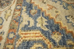 Cream/Beige Tribal 6X9 Heriz Serapi Oriental Rug
