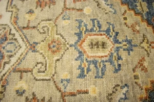 Cream/Beige Tribal 6X9 Heriz Serapi Oriental Rug