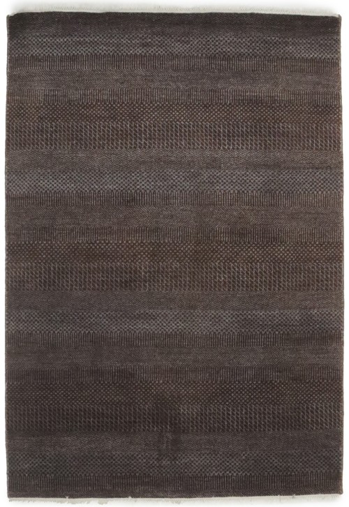 Brown Grass Design 4X6 Modern Oriental Rug