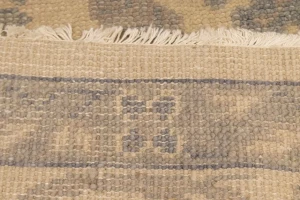 Beige/Cream Floral Oushak Chobi 8X10 Transitional Oriental Rug