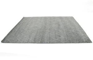 Gray Geometric Modern 8X10 Moroccan Style Oriental Rug