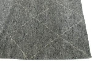 Gray Geometric Modern 8X10 Moroccan Style Oriental Rug