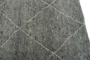 Gray Geometric Modern 8X10 Moroccan Style Oriental Rug