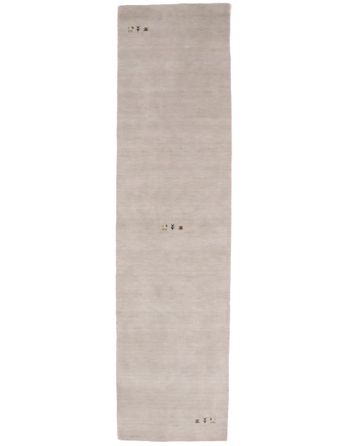 Greige Tribal 3X10 Gabbeh Modern Runner Rug