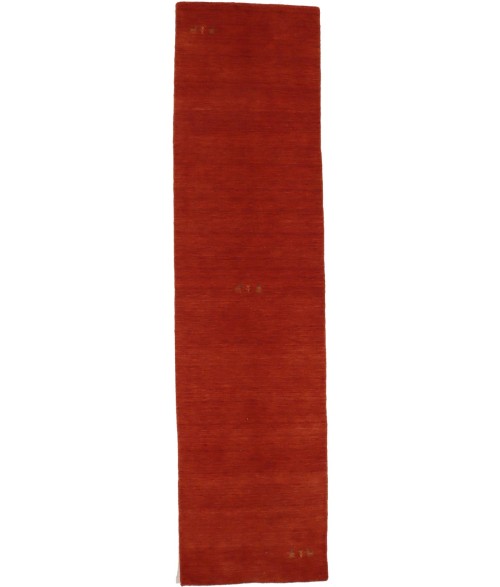 Orange-red Tribal Gabbeh Modern Rug