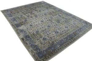 Multicolored Floral 8X10 Modern Oriental Rug