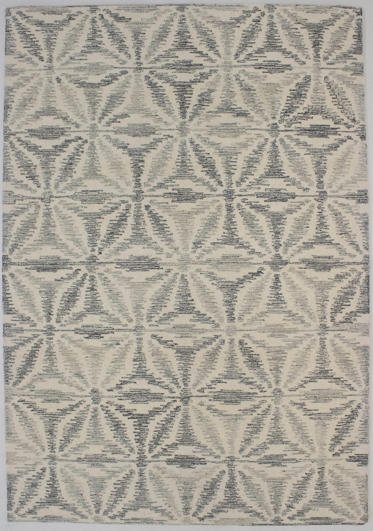 Abstract Hand-Tufted 5X8 Modern Rug