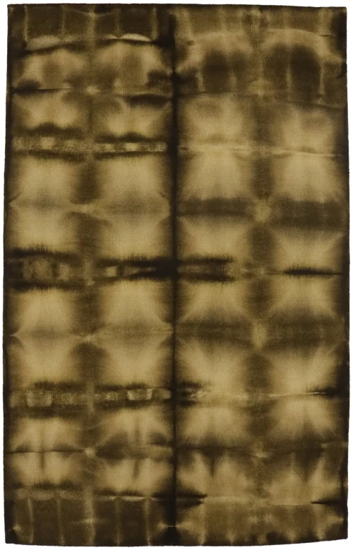 Brown Tie-Dye 5X8 Hand-Tufted Modern Rug