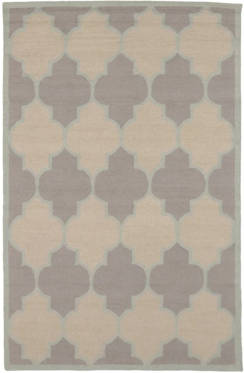 Multicolored Trellis 5X8 Hand-Tufted Modern Rug