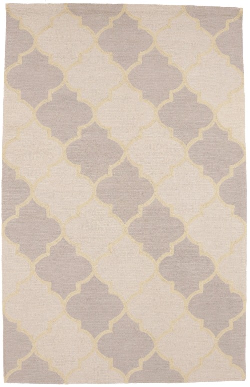 Multicolored Trellis 5X8 Hand-Tufted Modern Rug