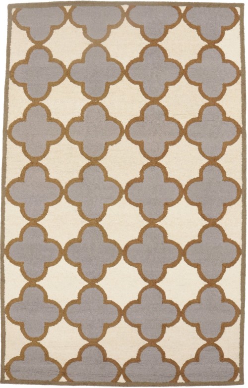 Multicolored Trellis 5X8 Hand-Tufted Modern Rug