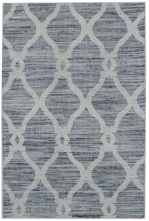 Multicolored Trellis 2X3 Hand-Tufted Modern Rug