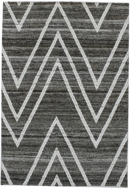 Multicolored Geometric 2X3 Hand-Tufted Modern Rug