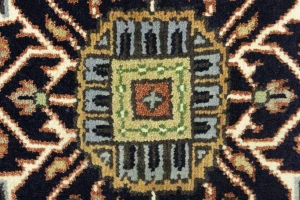 Khaki Floral 8X10 Oushak Chobi Oriental Rug