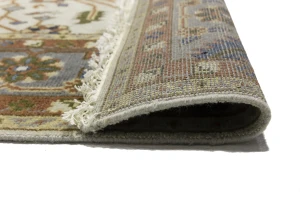 Cream Floral 8X10 Indo-Mahal Oriental Rug