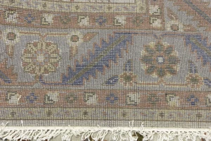 Cream Floral 8X10 Indo-Mahal Oriental Rug