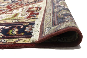 Red Floral 8X10 Traditional Heriz Serapi Oriental Rug