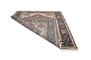 Red Floral 8X10 Traditional Heriz Serapi Oriental Rug