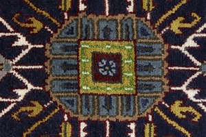 Gray Floral 8'5X12'3 Heriz Serapi Oriental Rug