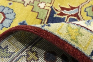 Rusty Red Floral 10X14 Heriz Serapi Oriental Rug