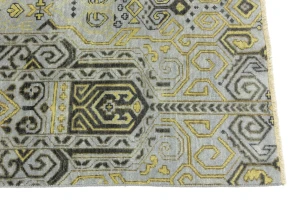 Light Gray 4X6 Contemporary Rug