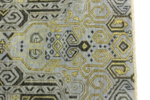 Light Gray 4X6 Contemporary Rug