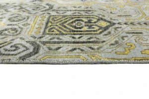 Light Gray 4X6 Contemporary Rug
