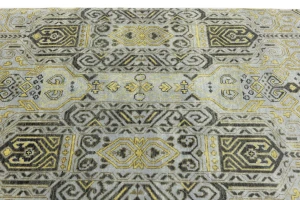 Light Gray 4X6 Contemporary Rug