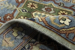 Gray Floral 10X14 Chobi Peshawar Oriental Rug