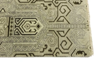 Beige 4X6 Contemporary Rug