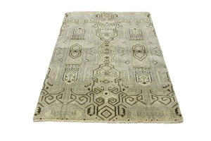 Beige 4X6 Contemporary Rug