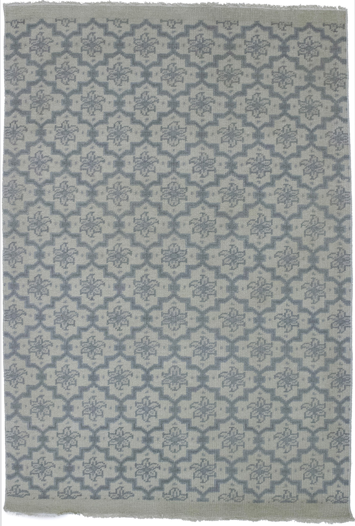 Muted Colors Floral 4X6 Modern Oriental Rug