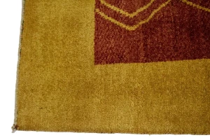 Rusty Red Tribal 5X8 Gabbeh Persian Rug