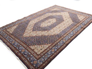 Vintage Cream Floral Classic 7X11 Mood Persian Rug