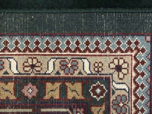 Green Floral Tribal 9X12 Indo-Bidjar Oriental Rug