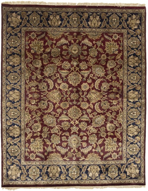 Red Floral Classic 8X10 Agra Jaipur Oriental Rug