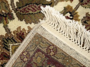 Cream Floral Classic 4'5X6'2 Agra Jaipur Oriental Rug