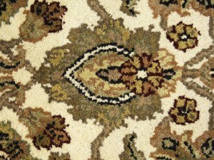 Cream Floral Classic 3X5 Agra Jaipur Oriental Rug