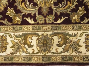 Burgundy Floral Classic 4X6 Agra Jaipur Oriental Rug