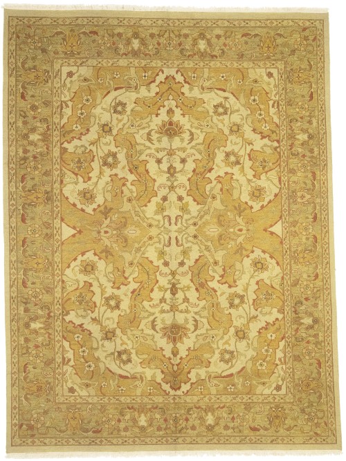 Cream Tribal Sumak 9X12 Pakistan Oriental Rug