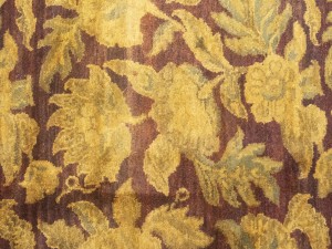 Burgundy Floral Classic 6X9 Agra Jaipur Oriental Rug